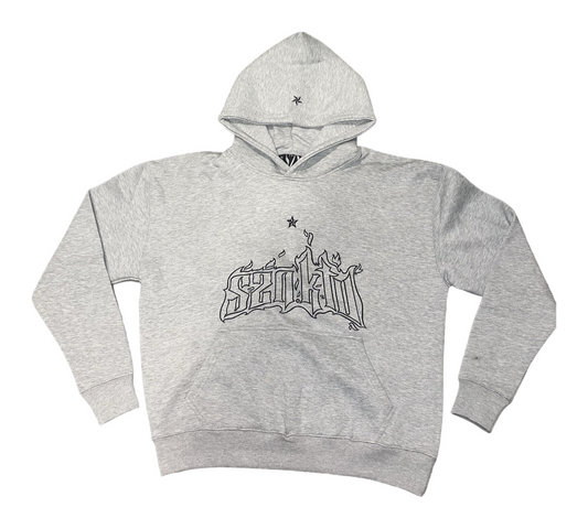 Contra' Grey Hoodie